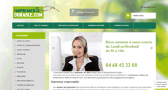 Desktop Screenshot of imprimeriedurable.com