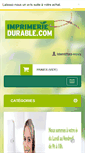 Mobile Screenshot of imprimeriedurable.com